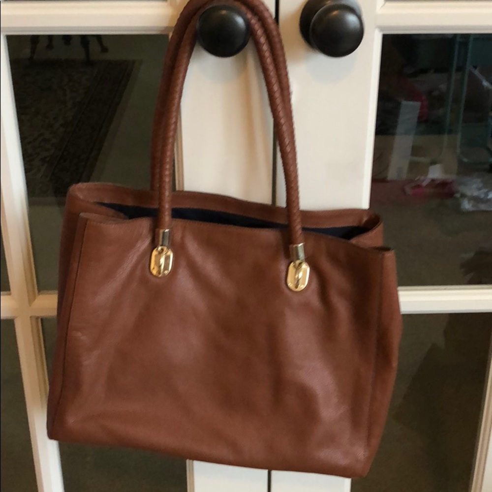 Cole Haan all leather shoulder bag
